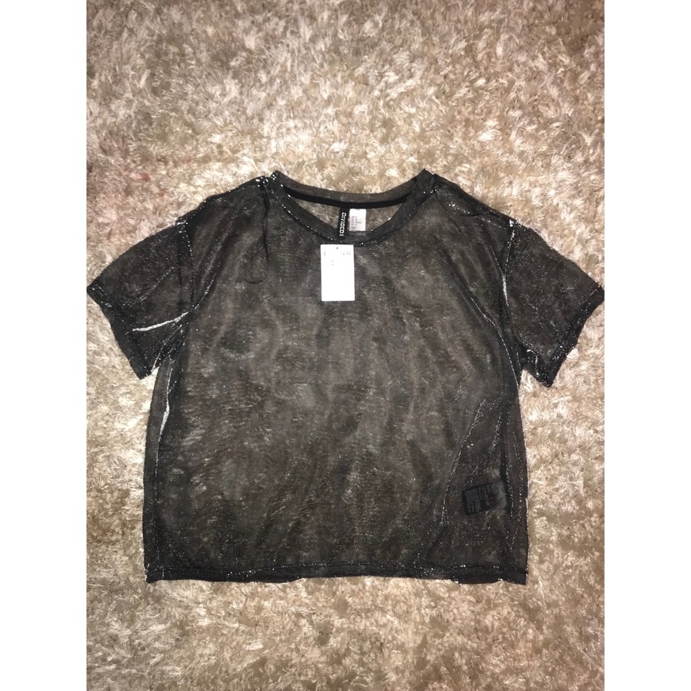 H&M Sheer Top NWOT